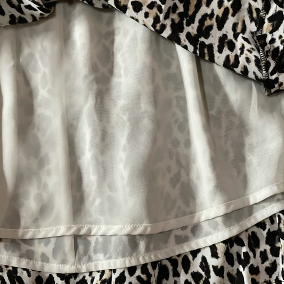 J Crew Leopard Skirt Sz 00 Pleats - Picture 7 of 15